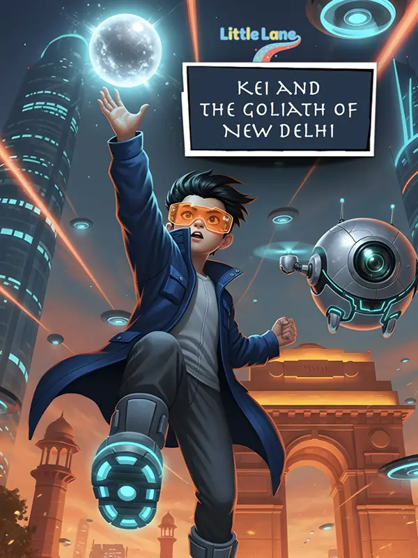 Kei and the Goliath of New Delhi cover