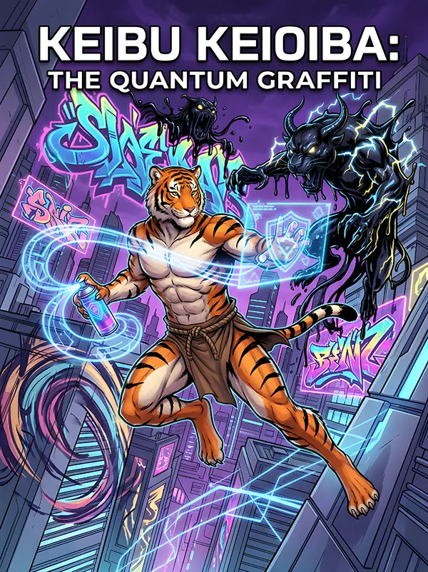 Keibu Keioiba The Quantum Graffiti Cover