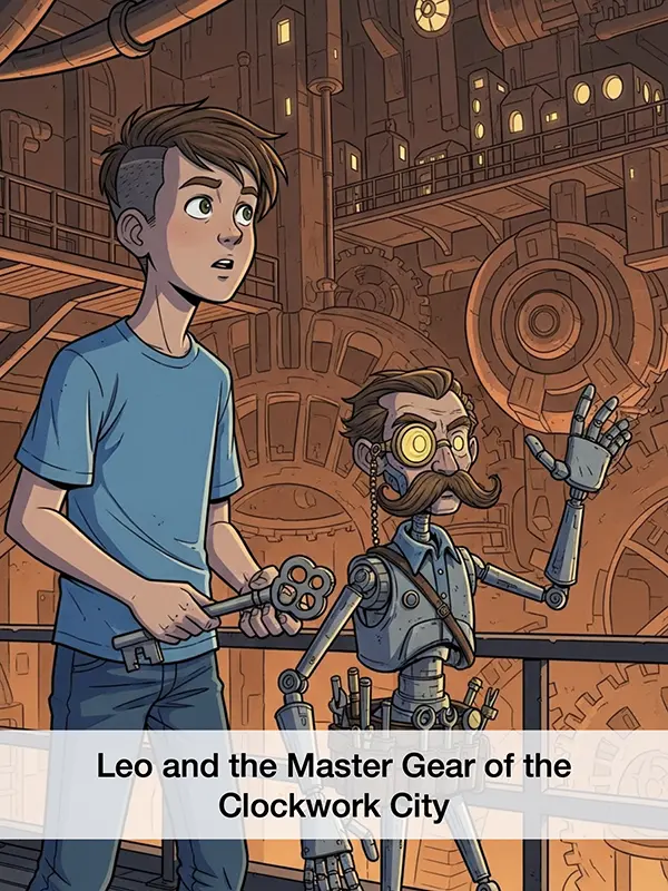 Leo and the Master Gear of the Clockwork City cover