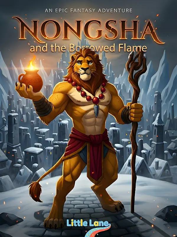 Nongsha and the Borrowed Flame Cover